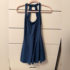 HALARA Teal dress with shorts